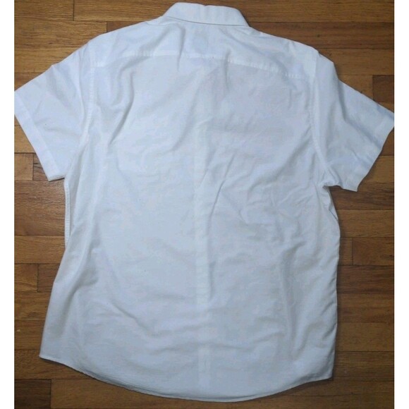 Men’s Original Penguin By Munsingwear Button Down Shirt Size XL White S/S EUC - Picture 7 of 8